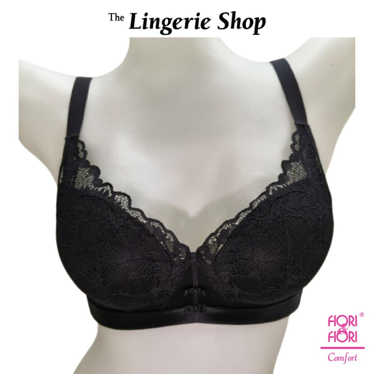 Fiori & Fiori Cassey Non-Wired Soft Padding Push-up Lace Bra AB-cup 10-11157