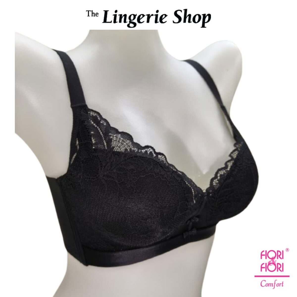 Fiori & Fiori Cassey Non-Wired Soft Padding Push-up Lace Bra AB-cup 10-11157