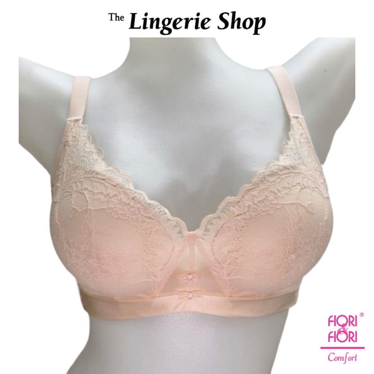 Fiori & Fiori Cassey Non-Wired Soft Padding Push-up Lace Bra AB-cup 10-11157