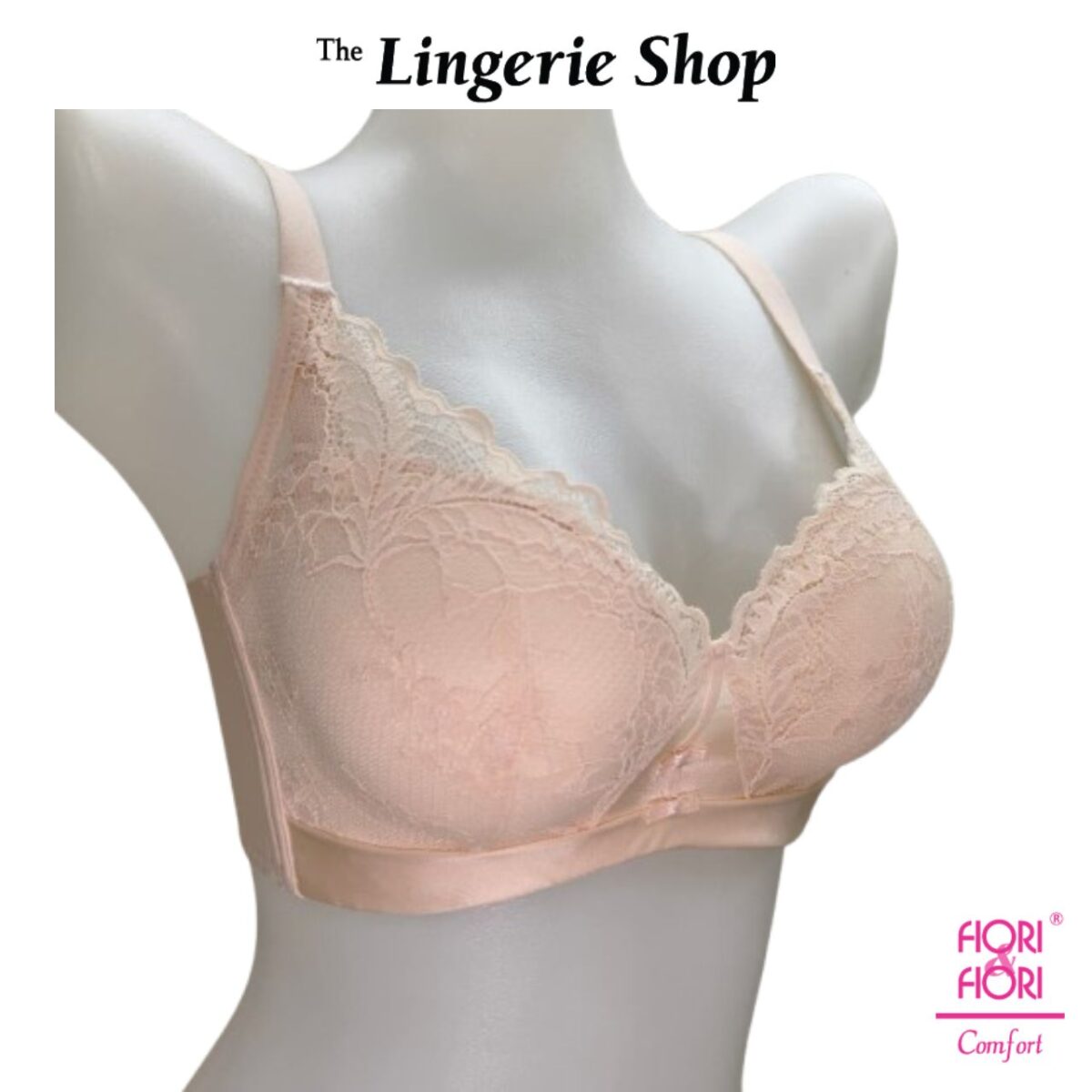 Fiori & Fiori Cassey Non-Wired Soft Padding Push-up Lace Bra AB-cup 10-11157