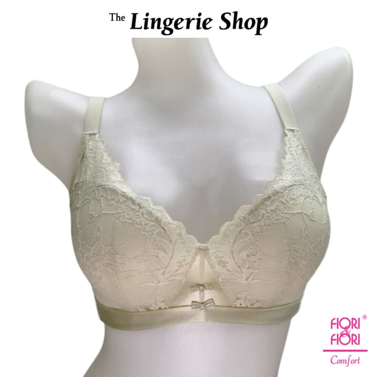 Fiori & Fiori Cassey Non-Wired Soft Padding Push-up Lace Bra AB-cup 10-11157