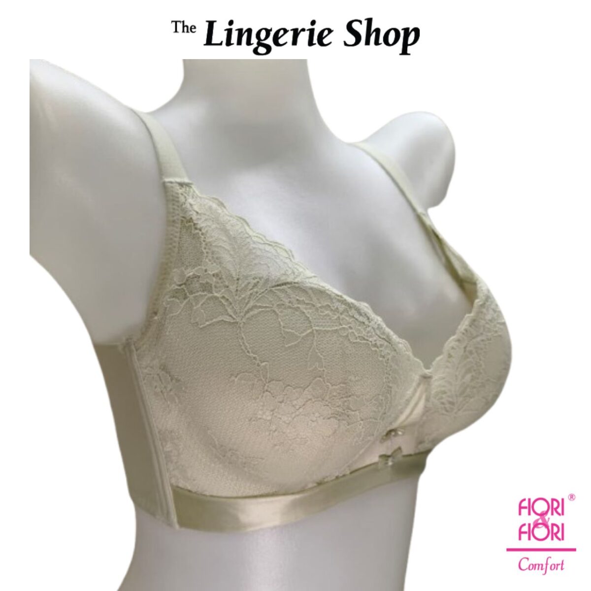 Fiori & Fiori Cassey Non-Wired Soft Padding Push-up Lace Bra AB-cup 10-11157