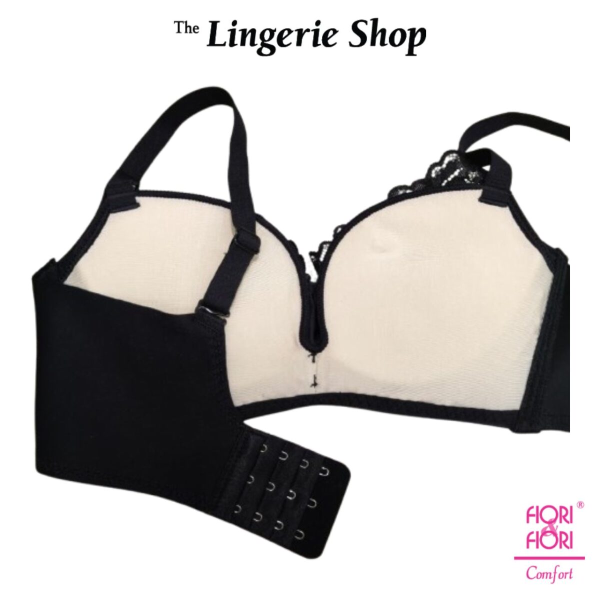 Fiori & Fiori Cassey Non-Wired Soft Padding Push-up Lace Bra AB-cup 10-11157