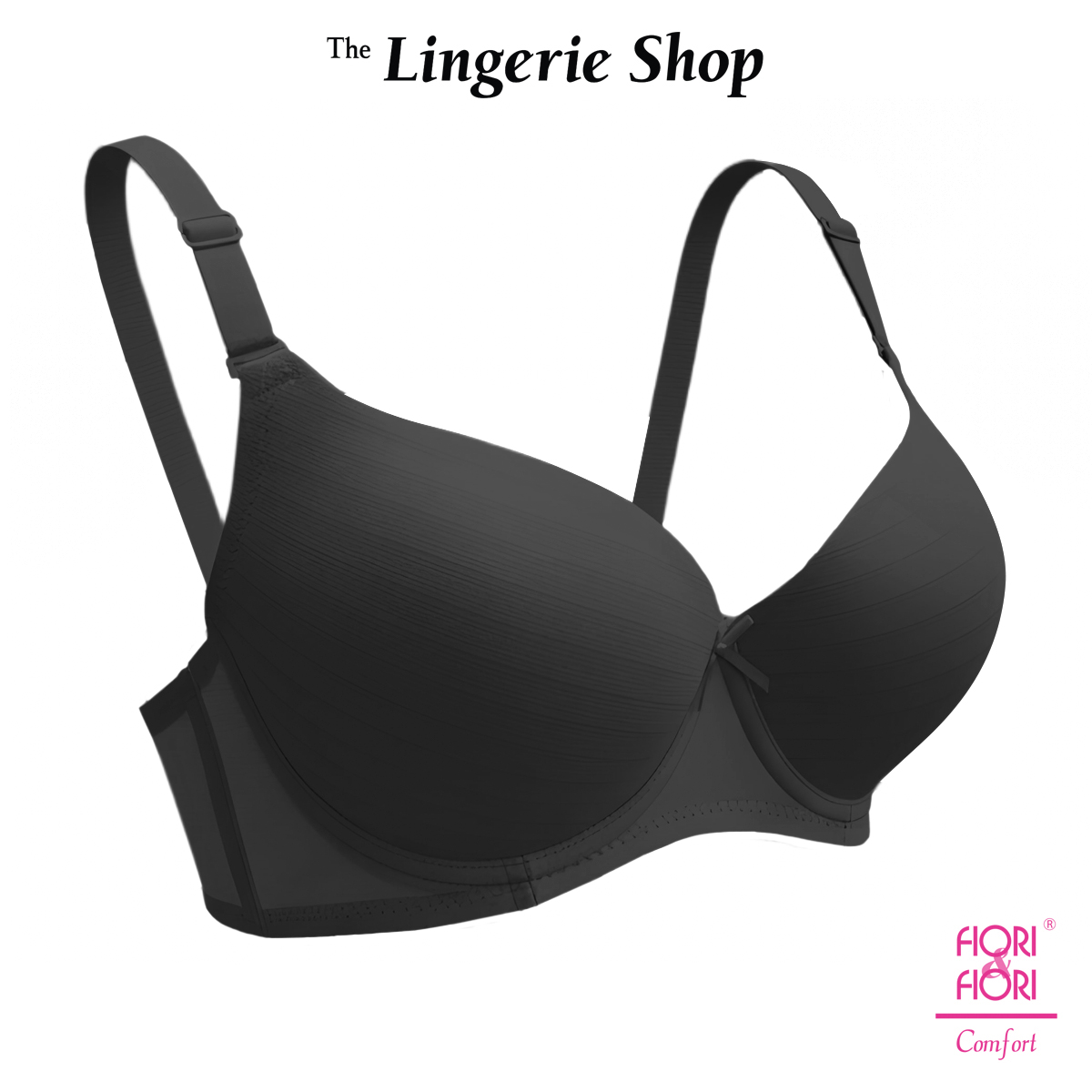 Fiori & Fiori Giana Minimal Push Up Striped Wired Bra D-Cup 11-11159