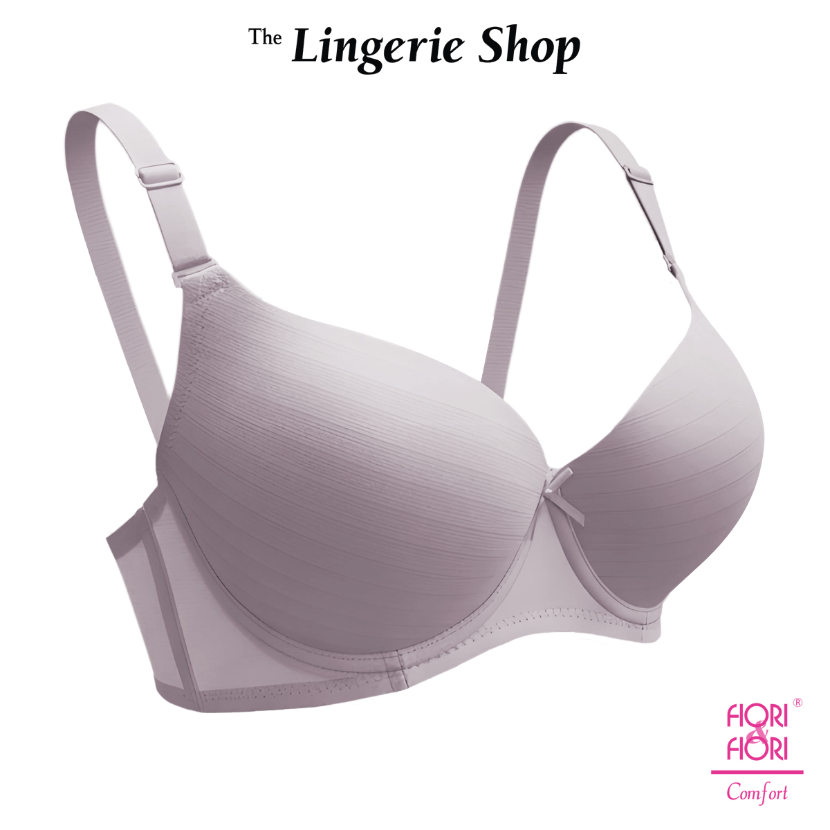 Fiori & Fiori Giana Minimal Push Up Striped Wired Bra D-Cup 11-11159
