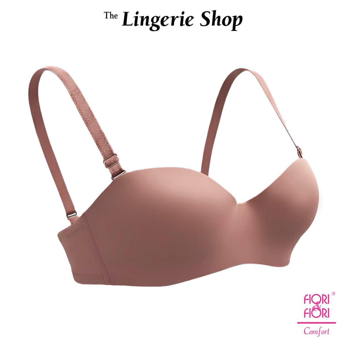 Fiori & Fiori Iris Wired Bandeau Half-Cup Bra B-Cup 10-11161