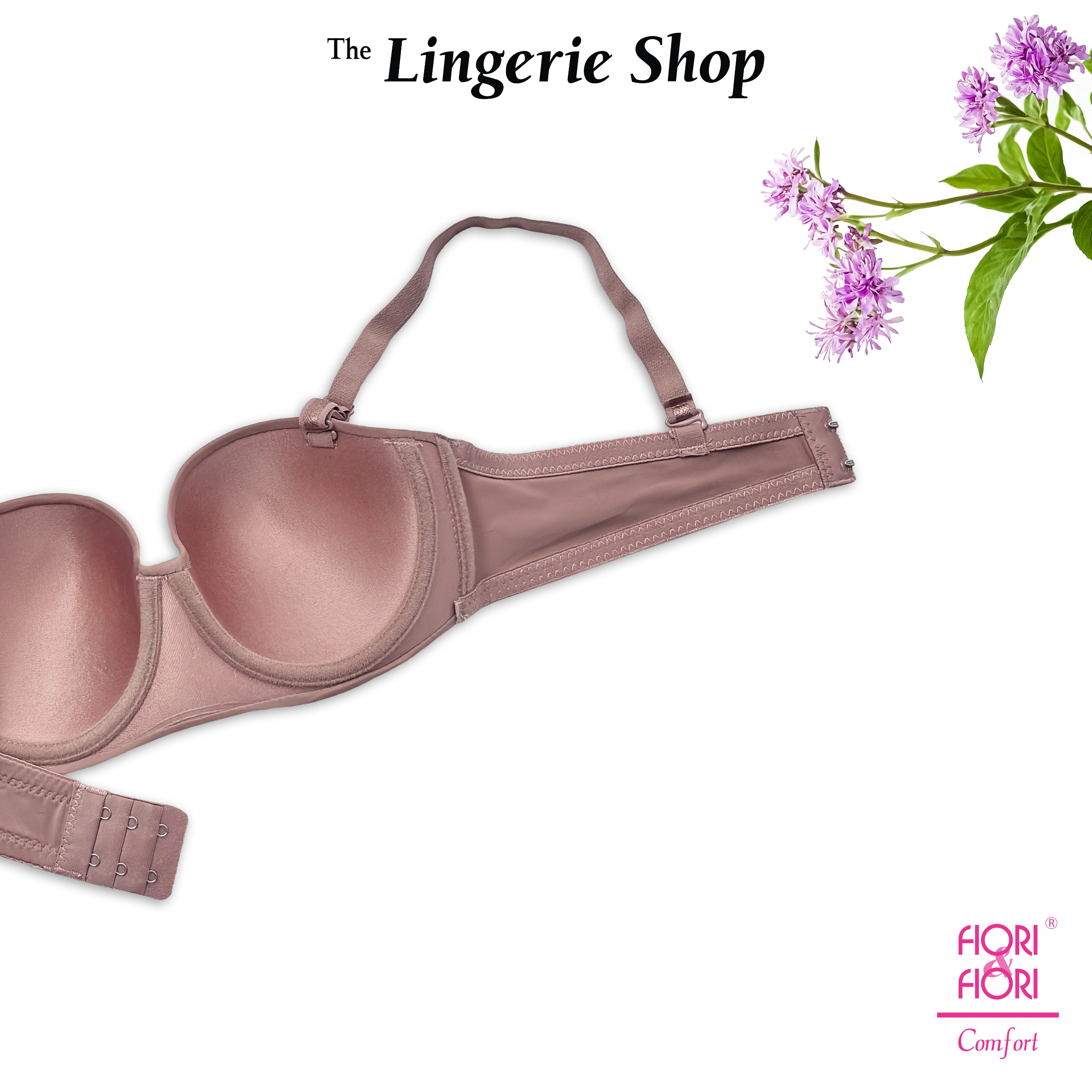 Fiori & Fiori Iris Wired Bandeau Half-Cup Bra B-Cup 10-11161